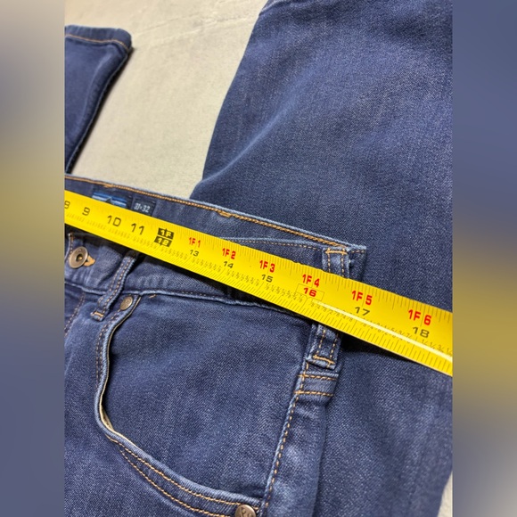 Patagonia Straight Stretch Jeans 33x32 Mens Organic Cotton Blue Denim Iron Clad - Picture 7 of 16